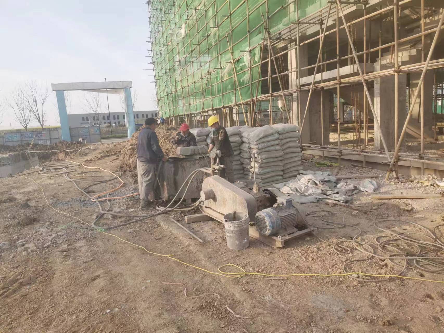 南阳别墅下沉注浆